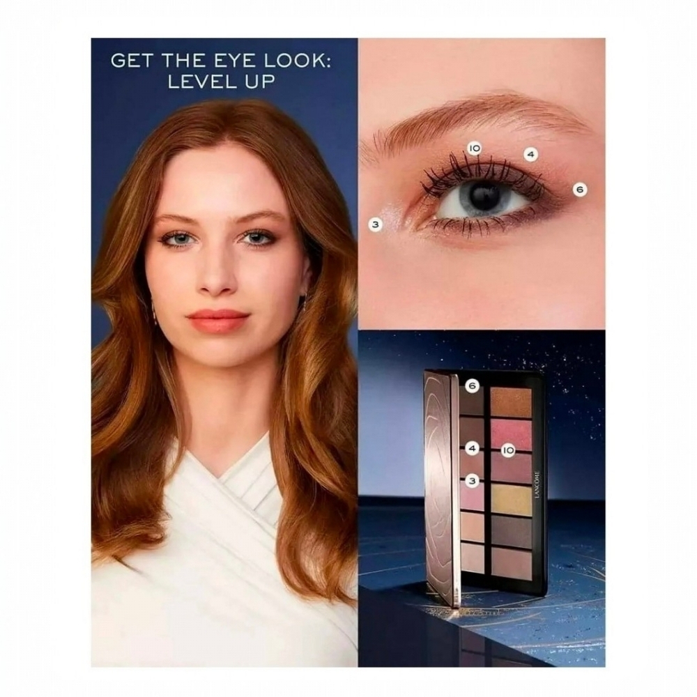 Lancome Holiday Rose Gold Palette And YSL Myself Edp .04flOz Spray Mens NIB - Picture 3 of 13